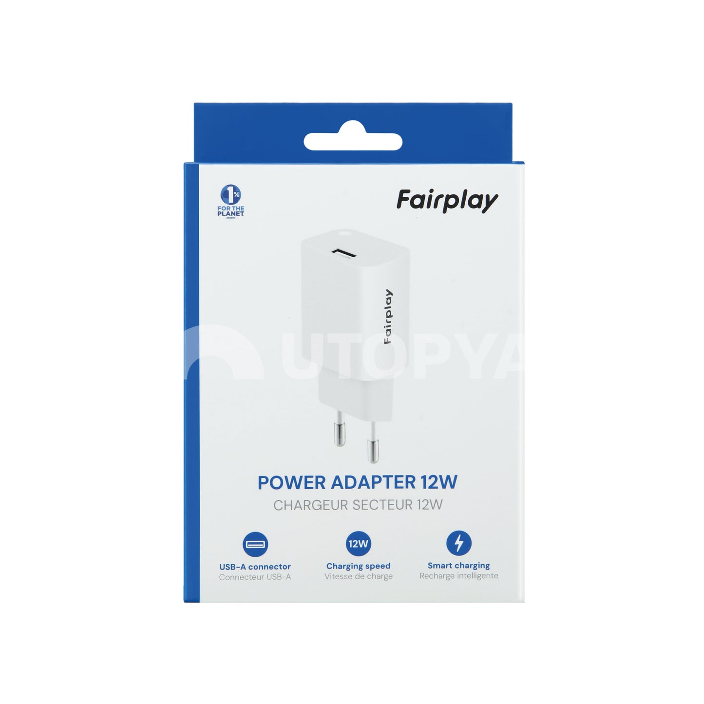 FAIRPLAY Chargeur 12W USB-A