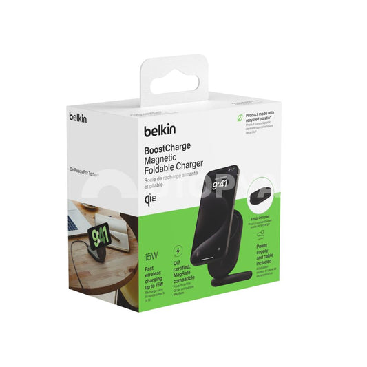 BELKIN Support de recharge magnétique Qi2 15W (Noir)