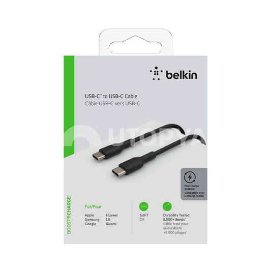 BELKIN Câble USB-C vers USB-C 1m (Noir)