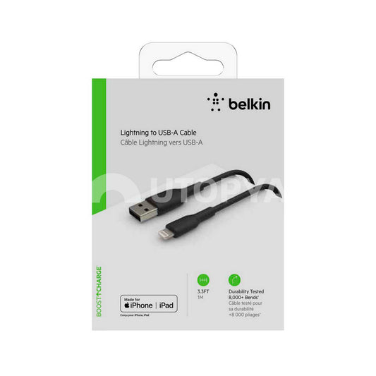 BELKIN Câble Lightning 1m (Noir)